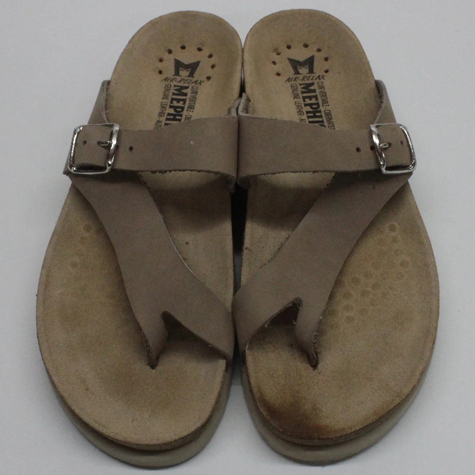 Helen Leather Women's Toe Post Sandals - UK 5.5 - US 8 Women - EU 38