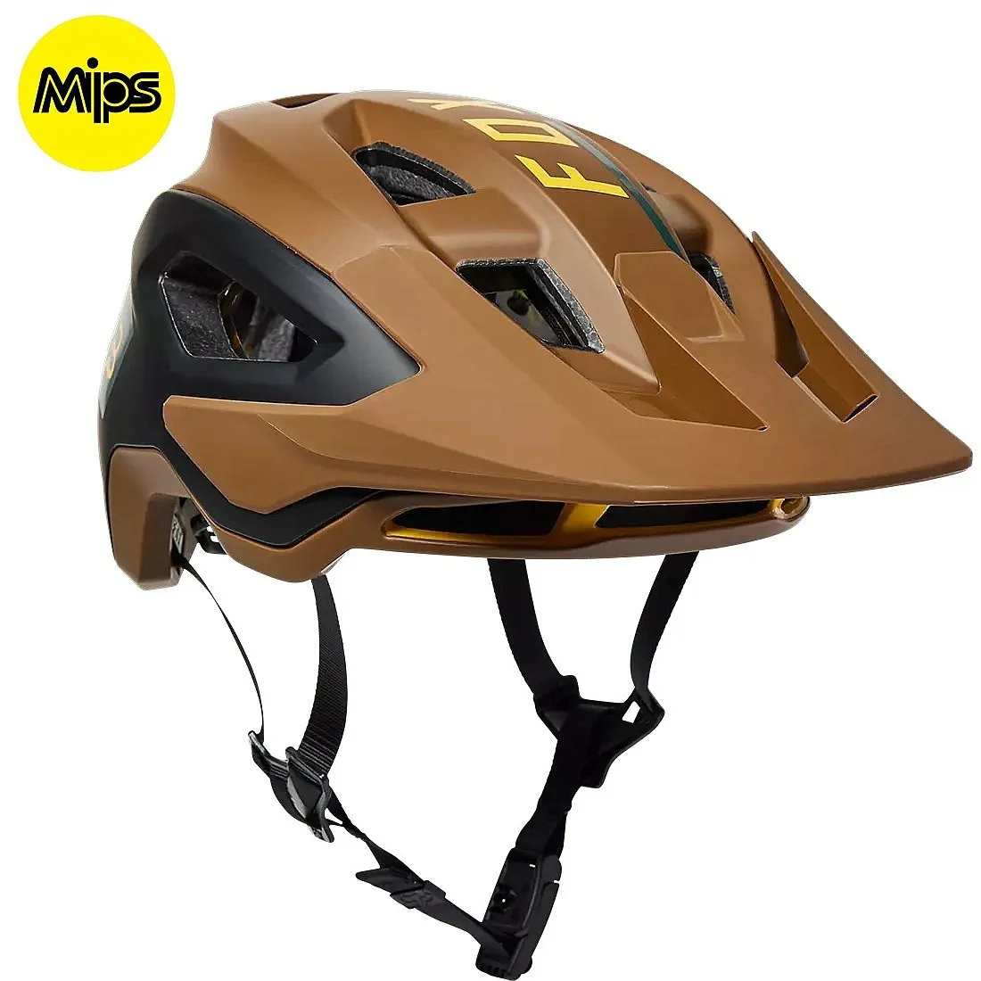 helmet Fox Speedframe Pro Blocked Mips - Nutmeg