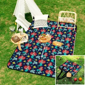 I Want To Be Where The People Are Zipper Picnic Mat