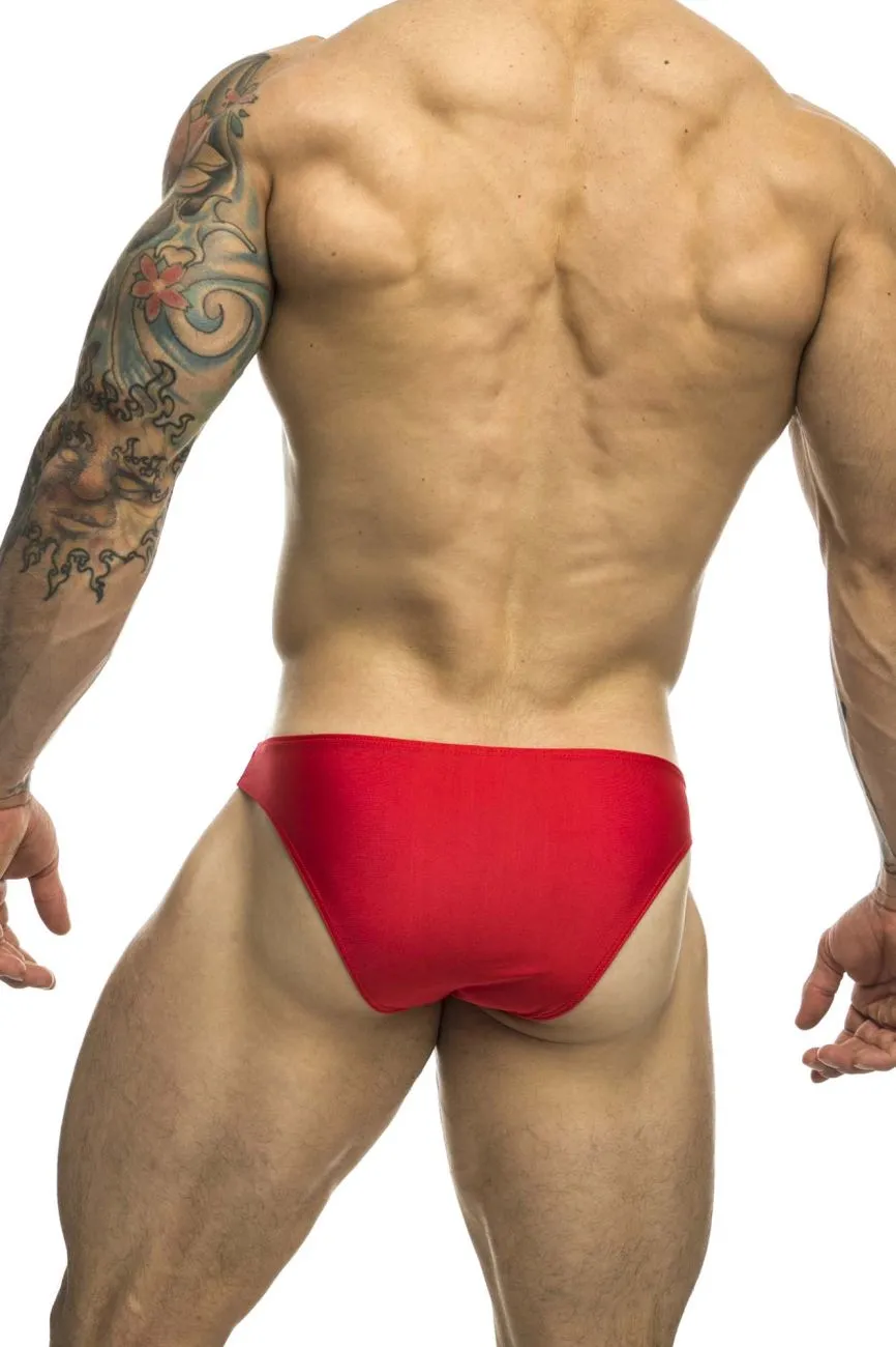 JUSTIN+SIMON XSJ01 Classic Bikini Color Red