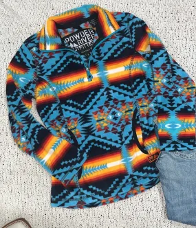 KIDS AZTEC QUARTER ZIP PULLOVER  PANHANDLE | PRKO91RZXV