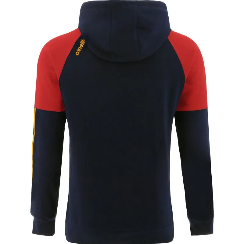 Kids' Oslo Fleece Pullover Hoodie Marine / Red / Amber