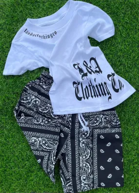 LA Paisley Short Set