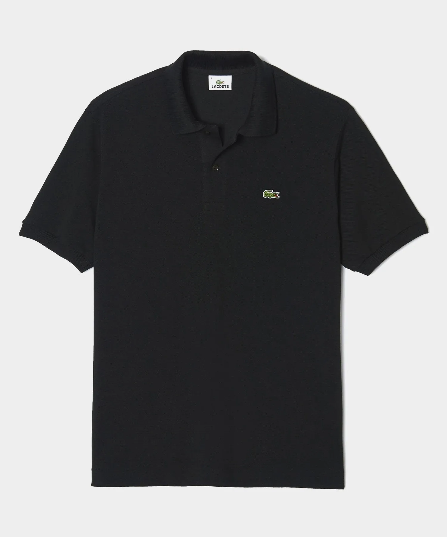 LACOSTE CLASSIC FIT POLO in BLACK