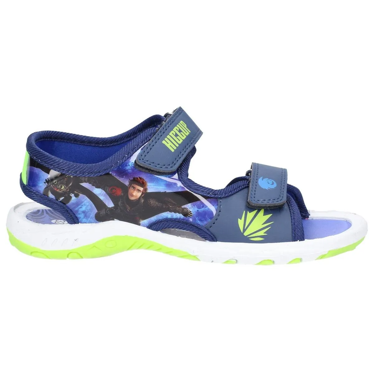 Leomil How to train your dragon Classic Sandals touch fastening shoe Navy