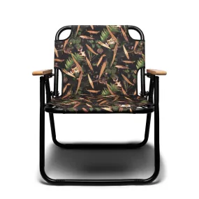 LUMEN FOLDING CHAIR LUMEN PRINT/BLACK | Bodega