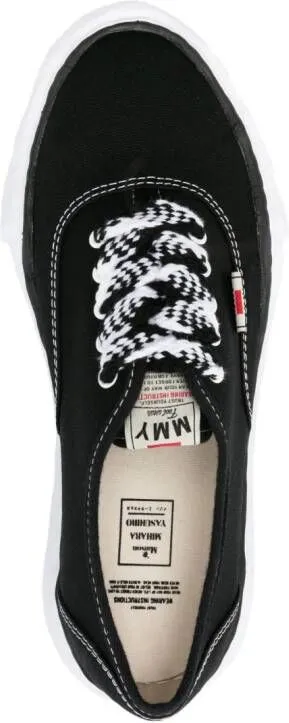 Maison MIHARA YASUHIRO Baker canvas sneakers Black