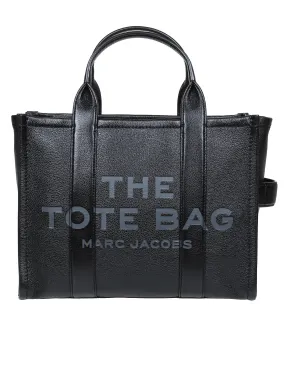 MARC JACOBS MEDIUM TOTE IN BLACK LEATHER