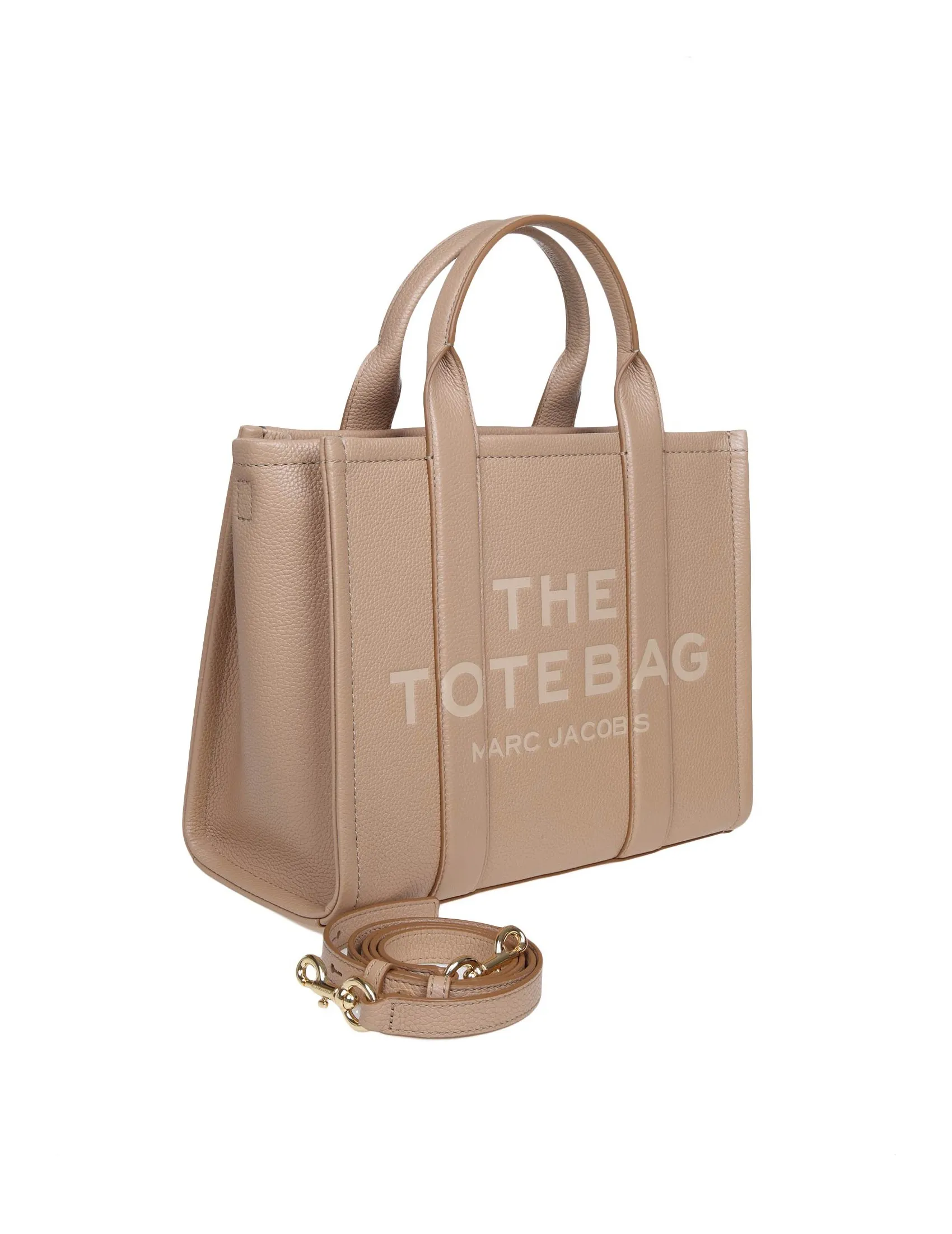 MARC JACOBS MEDIUM TOTE IN CAMEL LEATHER