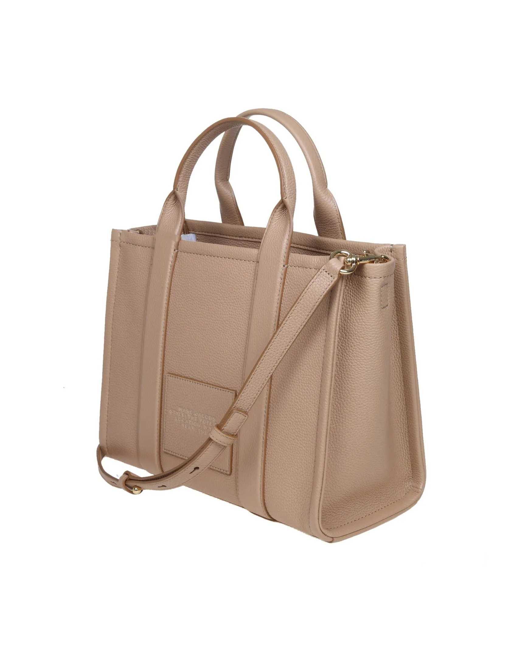 MARC JACOBS MEDIUM TOTE IN CAMEL LEATHER