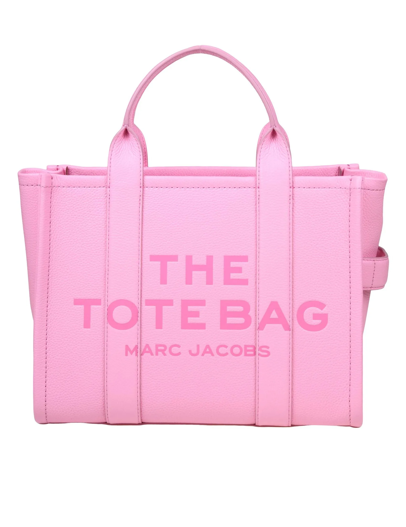 MARC JACOBS MEDIUM TOTE IN PINK LEATHER