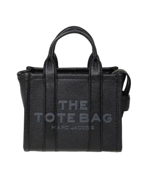 MARC JACOBS MINI TOTE IN BLACK LEATHER