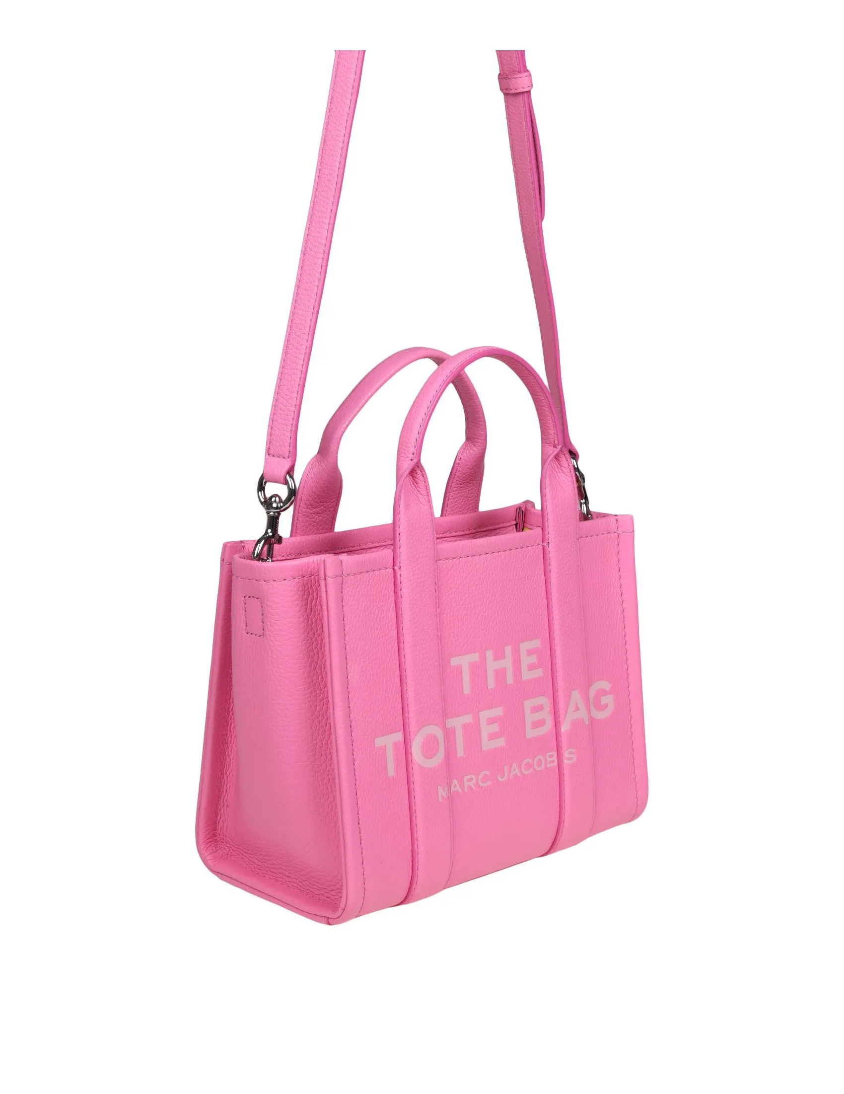 MARC JACOBS SMALL TOTE IN PINK COLOR LEATHER