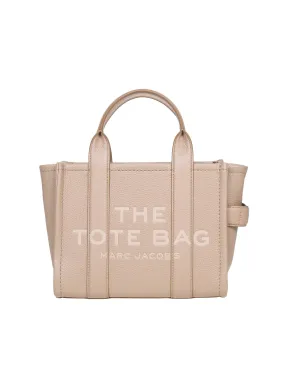 MARC JACOBS THE SMALL TOTE IN CAMEL COLOR LEATHER