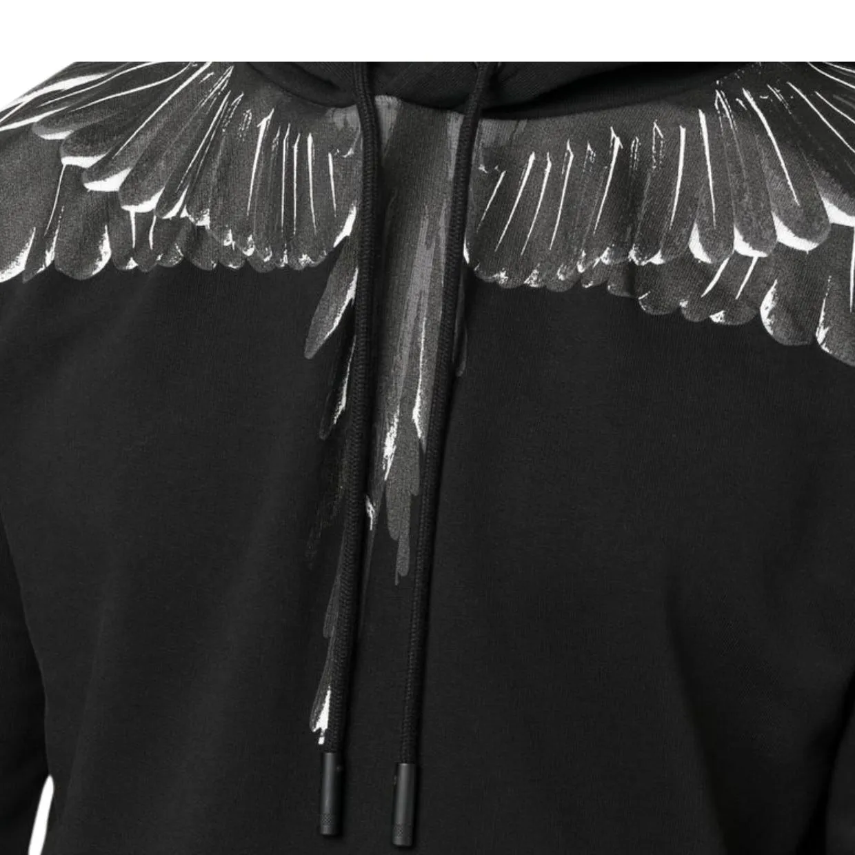 Marcelo Burlon Printed Icon Wings Regular Hoodie