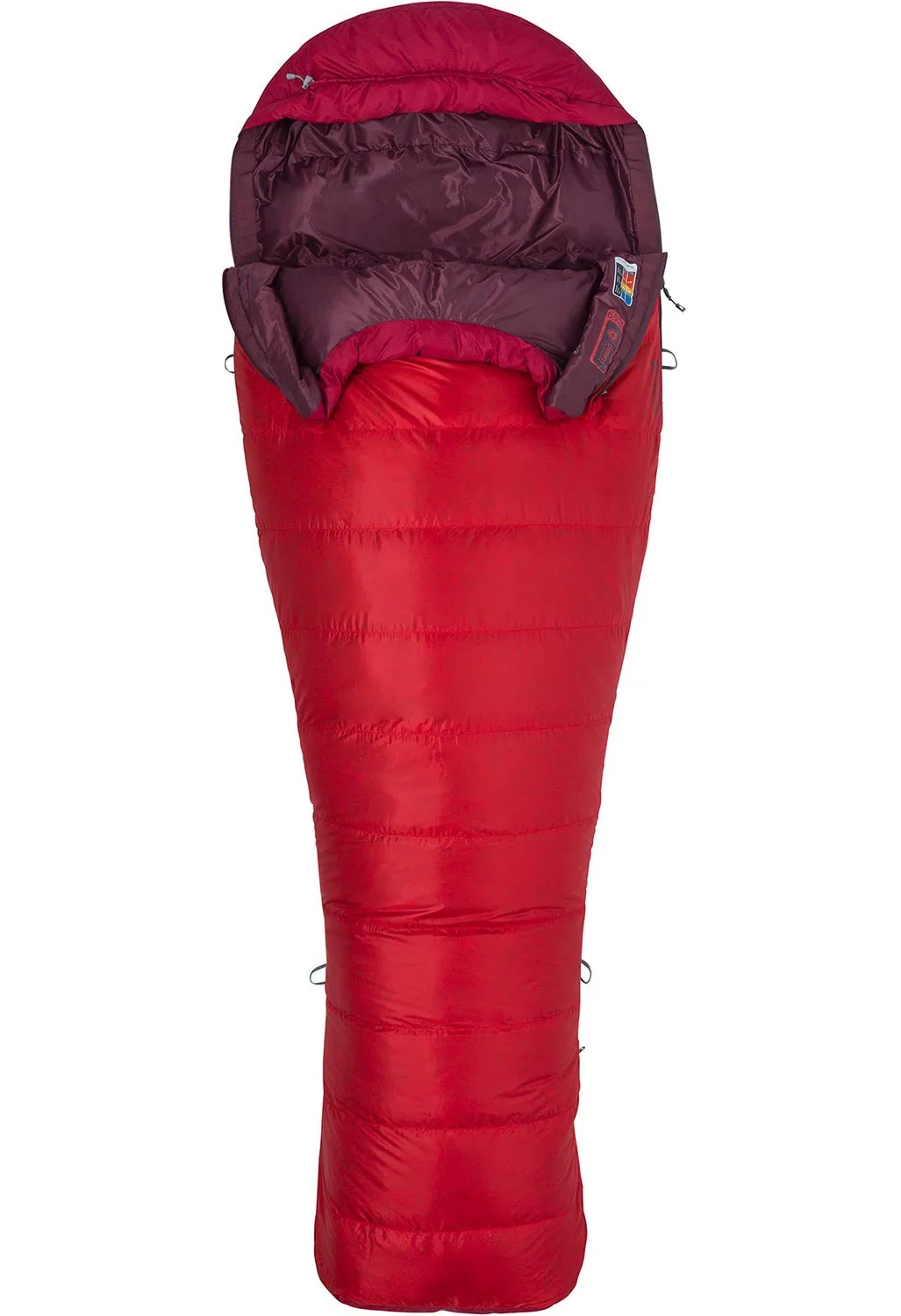 Marmot Always Summer Long Sleeping Bag - Team Red/Sienna Red