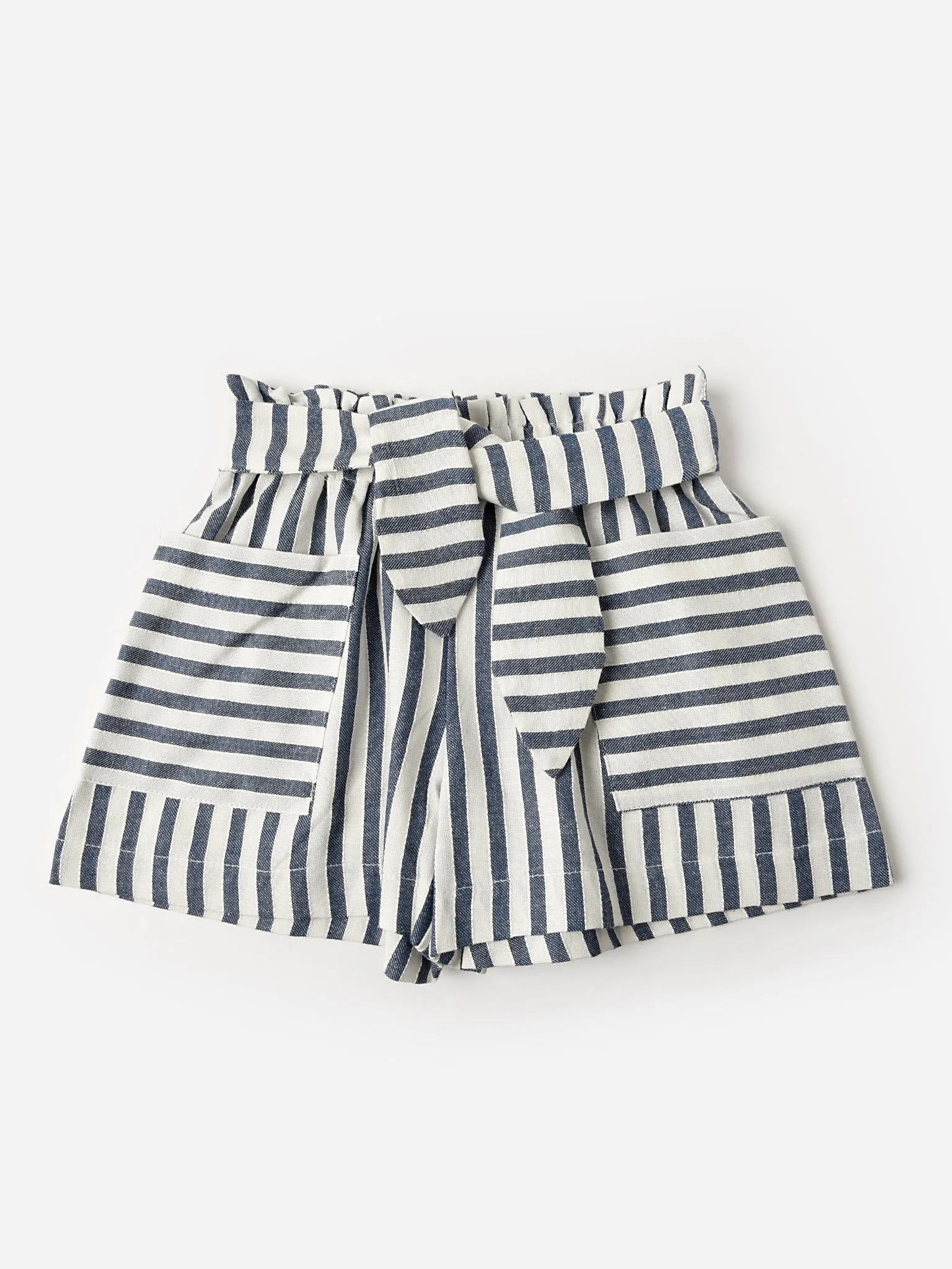     MAYORAL  Girls' Stripe Short    