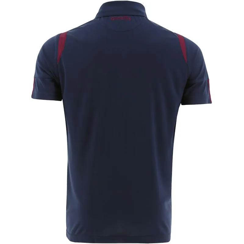 Men's Loxton Polo Shirt Marine / Maroon