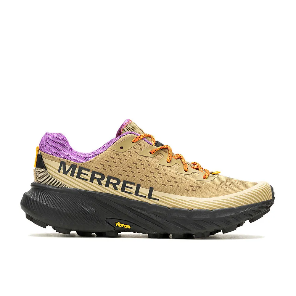    Merrell - Agility Peak 5 Sneakers - Khaki/Dewberry