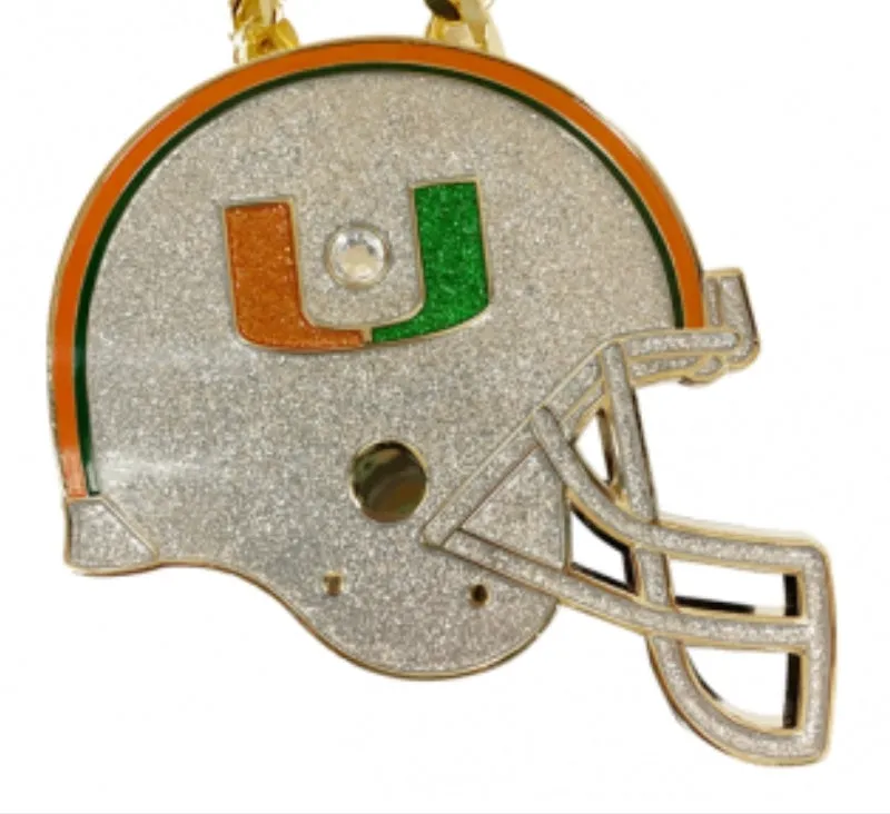 Miami Hurricanes Spirit Products 2021 Helmet Turnover Chain