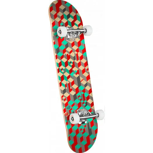 Mini Logo Pattern Birch Complete Skateboard- 8