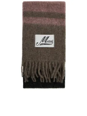 Mohair Striped Scarf