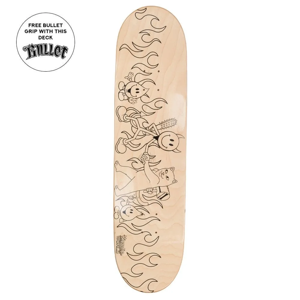 Nerm Vs Devilman Skateboard Deck 8.0