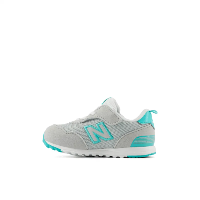 New Balance Infant & Youth 515 NEW-B Hook & Loop Shoe - NW515KCJ (Wide)