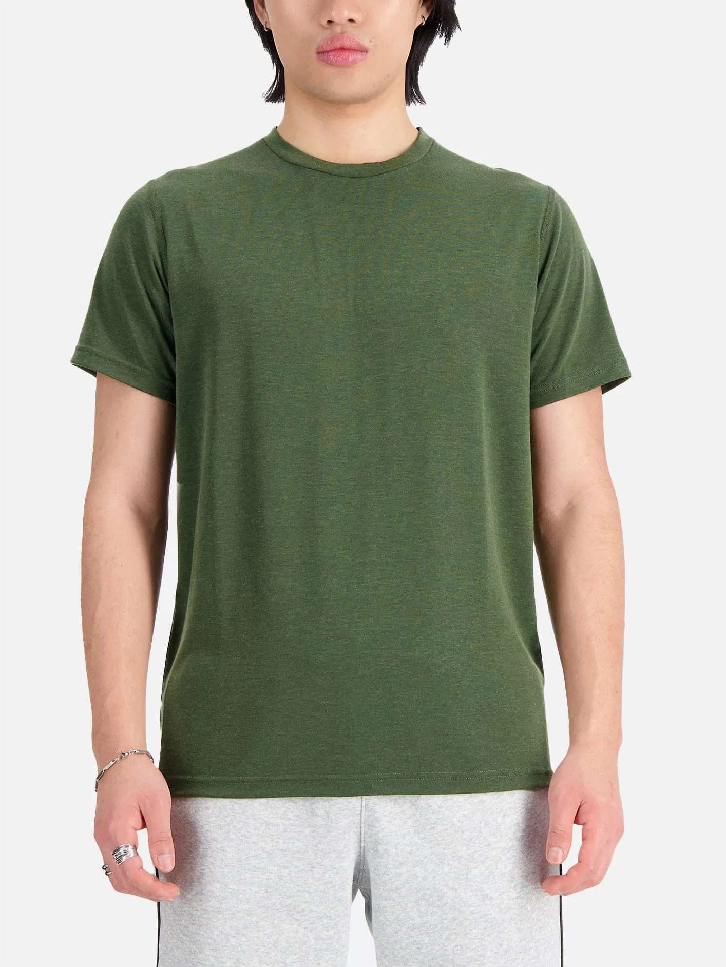 NEW BALANCE R.W. Tech Tee with Dri-Release - Khaki