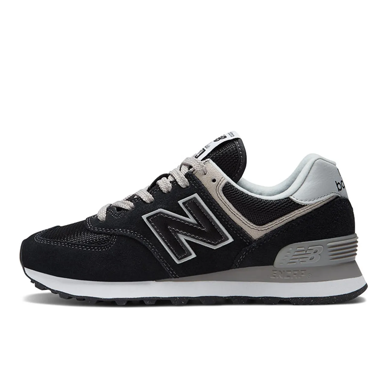 New Balance WL574V3 CORE Women's Lifestyle Sneakers Black with White