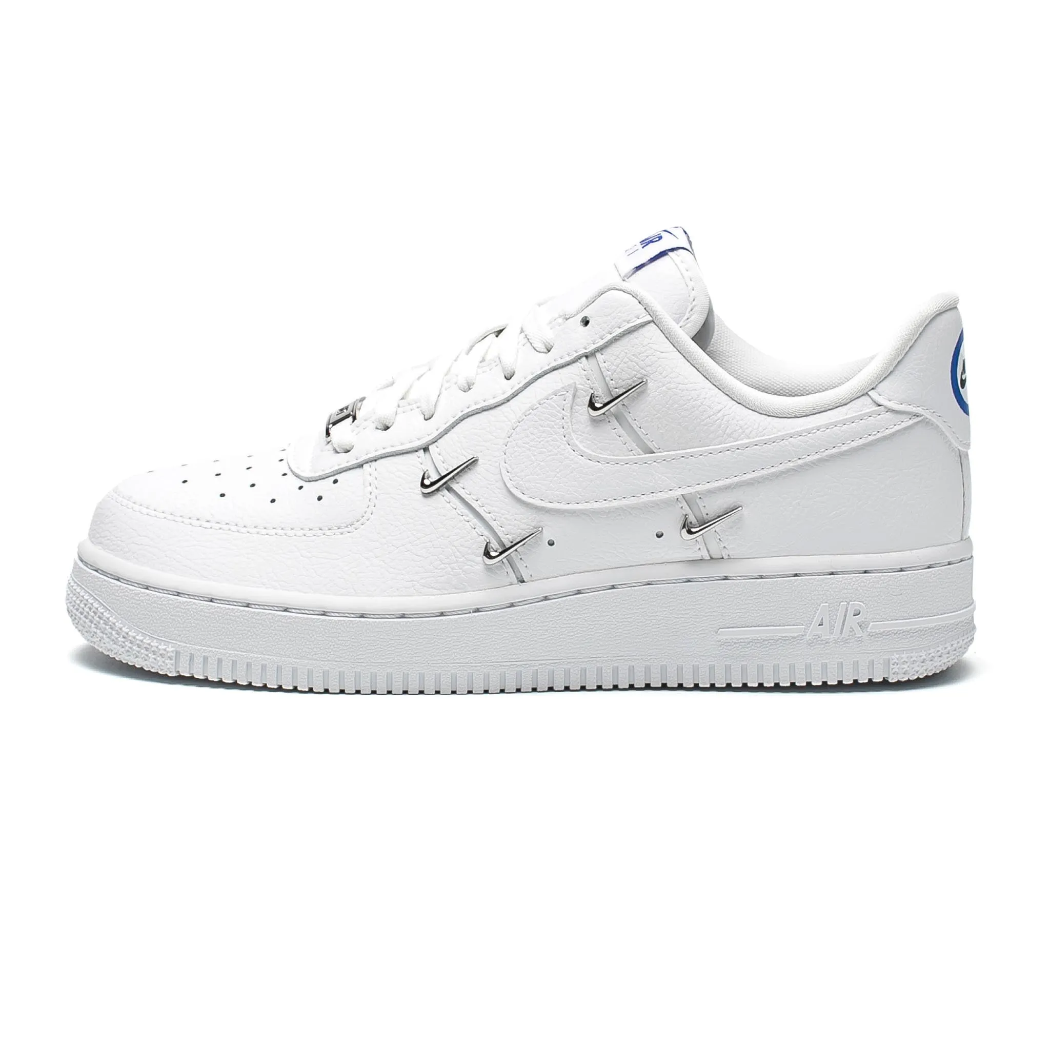 Nike Air Force 1 '07 LX 'Chrome Swooshes' White