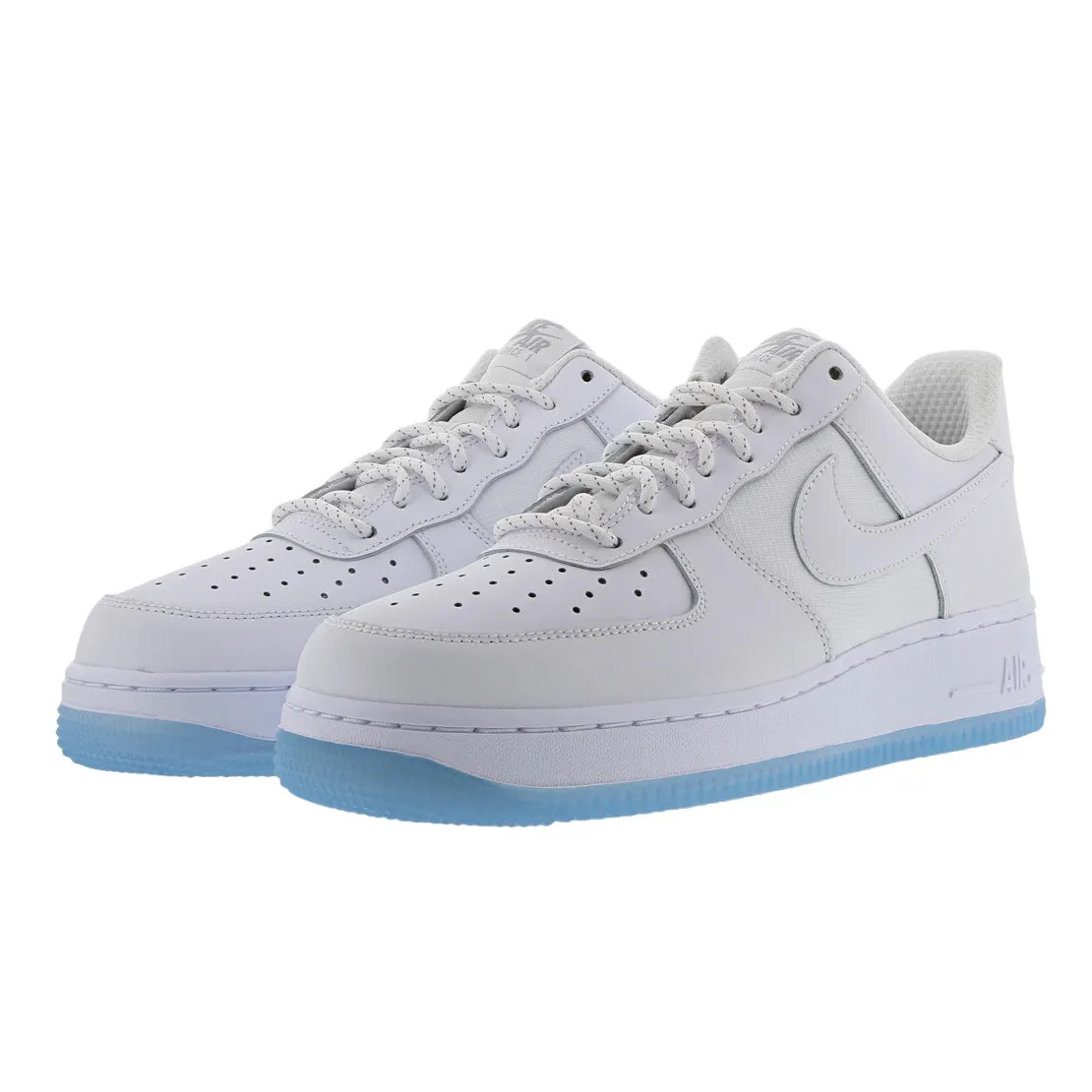 Nike Air Force 1 Low '07 White Ice Blue Sole