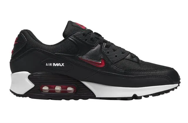 Nike Air Max 90 Jewel Bred Brand New. Black/Red-White. D...