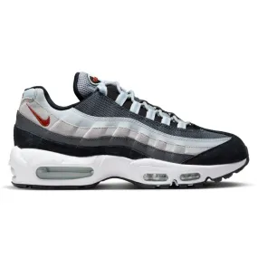 Nike Air Max 95 (Wolf Grey/Rugged Orange-Black-Blue Tint)