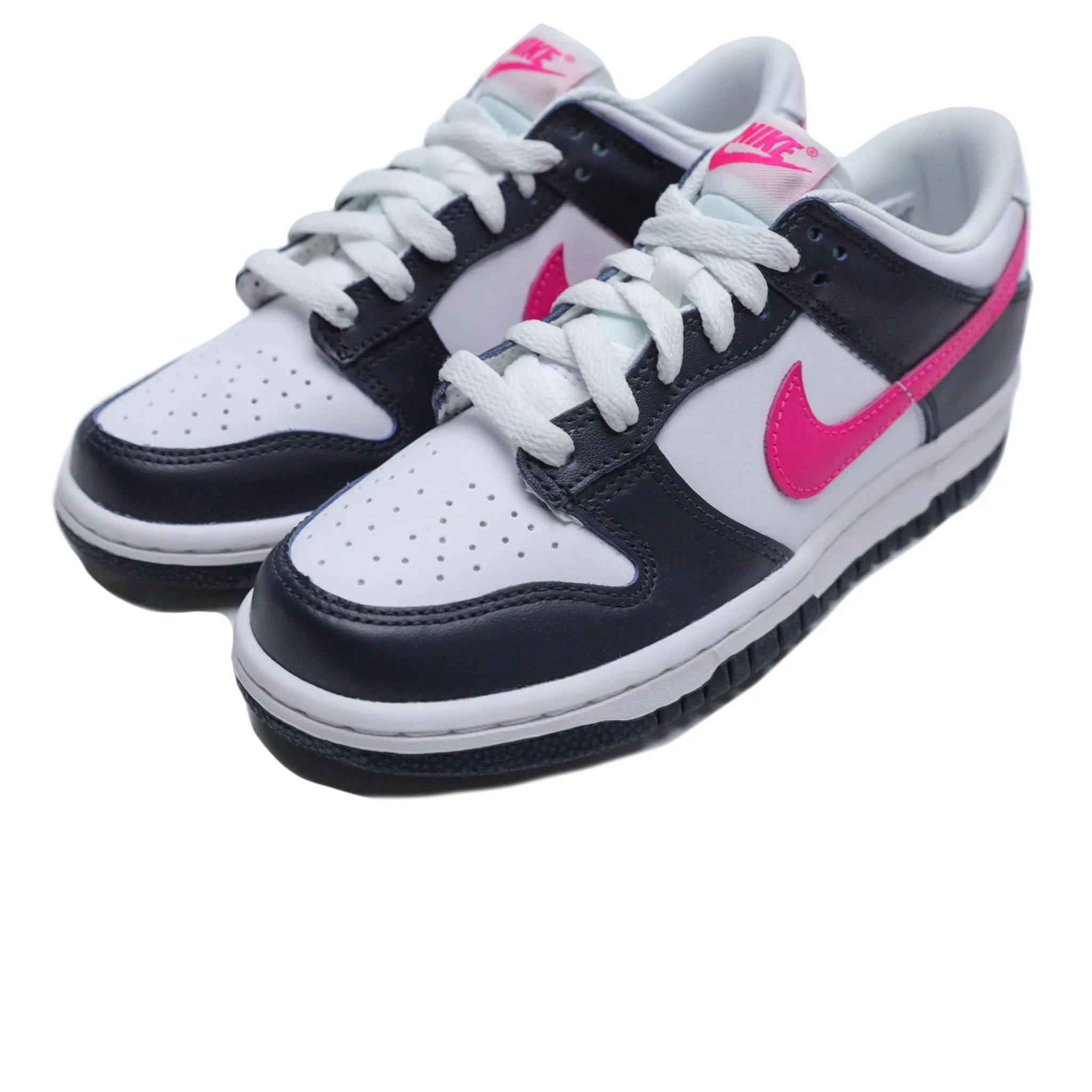 Nike Dunk Low (GS) 'Dark Obsidian/Fierce Pink'