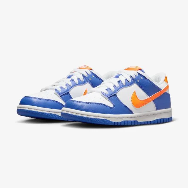 Nike Dunk Low GS (Knicks/ Blue Joy/ Bright Mandarin/ Whi...