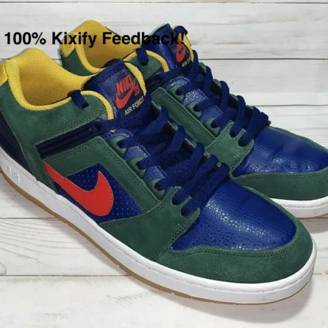 Nike SB Air Force 2 Low Midnight Green