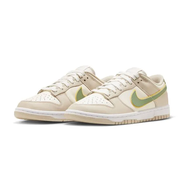 Nike Women's Dunk Low (Pale Ivory Oil Green/ Cream/ Pale...