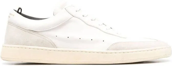 Officine Creative logo-print lace-up sneakers White