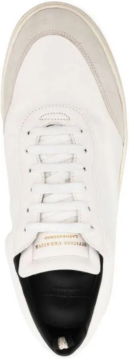 Officine Creative logo-print lace-up sneakers White