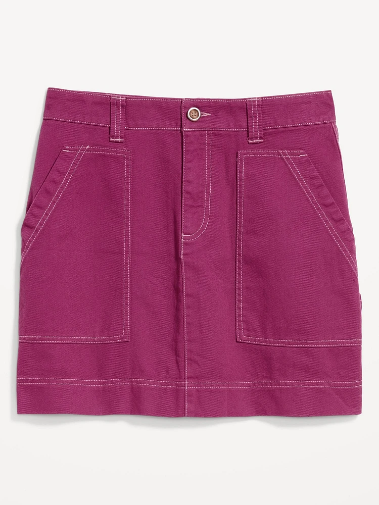 Old Navy Utility Mini Skirt