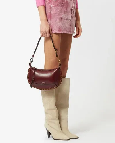 Oskan Moon Shoulder Bag | Burgundy