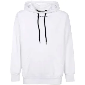 Palm Angels Mens Hoodie Pmbb036C99Fle0010110 White