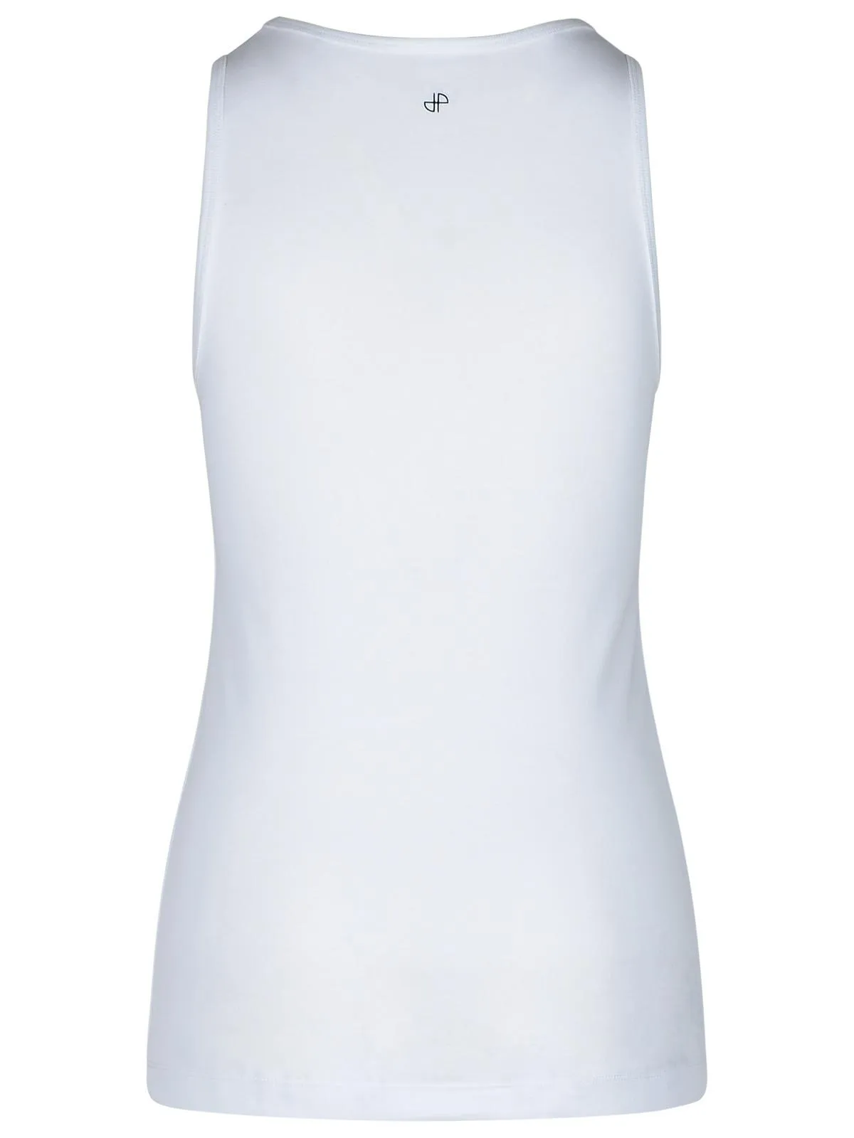 Patou    Patou White Cotton Tank Top