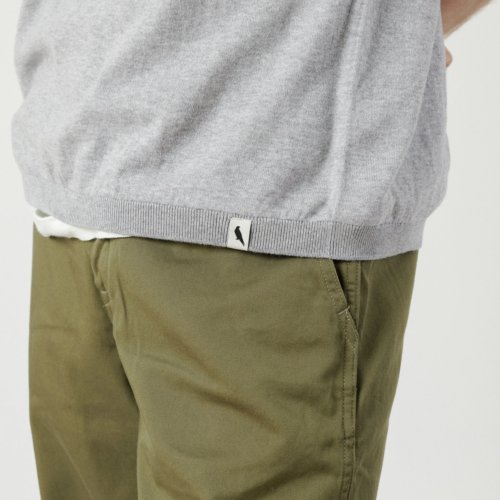 Peregrine Jones Polo Shirt - Light Grey