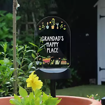 Personalised Vegetable Patch Outdoor Solar Light | Kaleidoscope