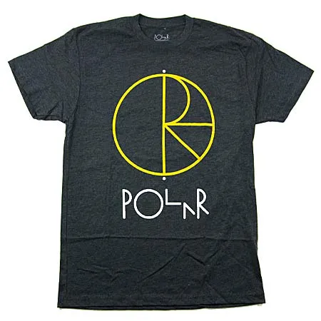 Polar Skateboards Stroke Logo Front T Shirt