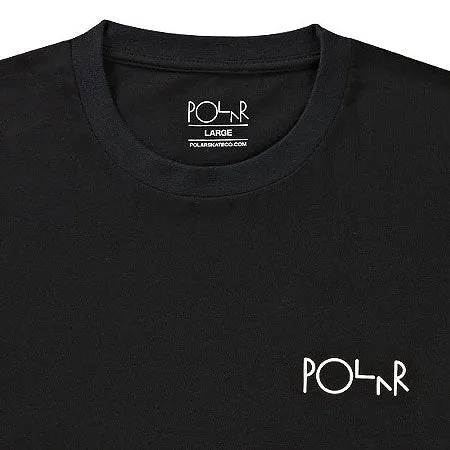 Polar Skateboards Stroke Logo Front T Shirt