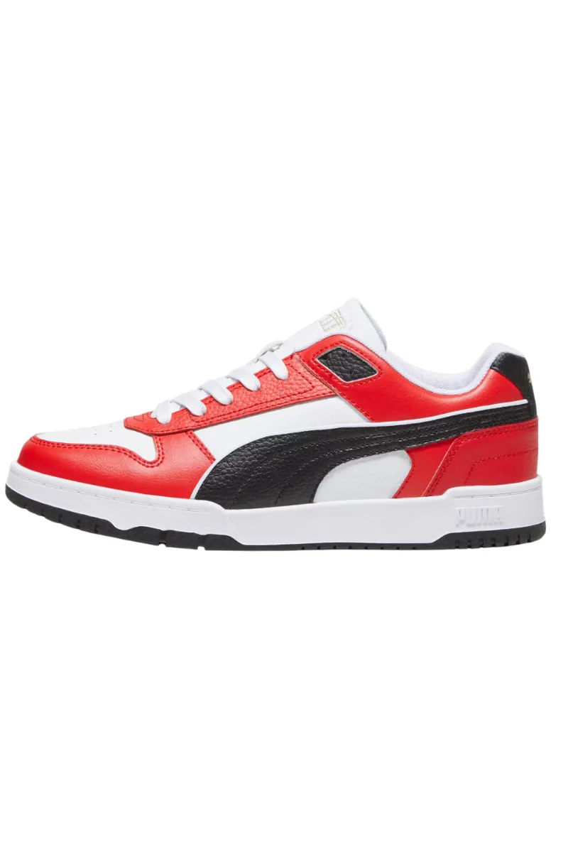 Puma | Mens RBD Game Low (White/Black/Red)