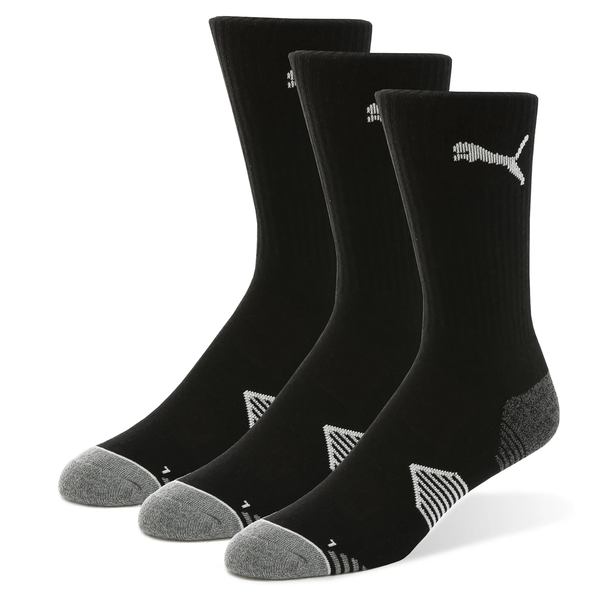 Puma Essential Crew Cut 3 Pair Pack Golf Socks